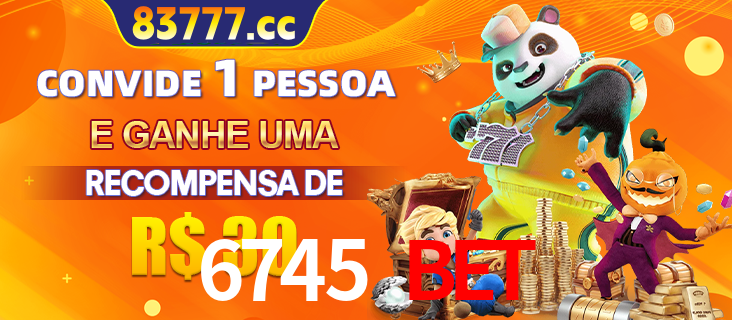 Banner institucional da 6745 BET sobre parceria de marcas e criação de uma marca de excelência, apresentando os mascotes de jogos populares como o Fortune Tiger.