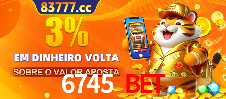 Promoção para baixar e instalar o aplicativo do cassino 6745 BET. O banner oferece uma recompensa de R1aR1aR8, com a imagem de uma cobra sobre moedas de ouro.